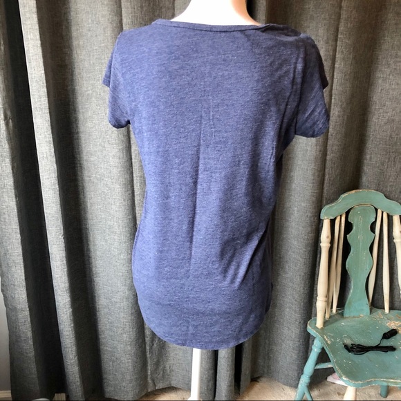 3 for $15-Lucky Brand blue Graphic Tee size Medium - Picture 2 of 4